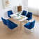 Springport 33.46'' H Velvet Upholstered Metal Parsons Chair