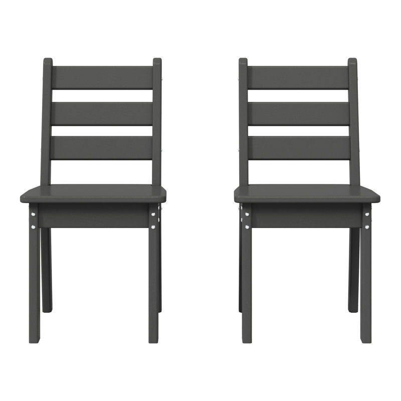 Chaise de salle à manger pour enfants, Gris