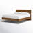 Aukai Walnut Bed-79621981