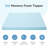 2'' Gel Memory Foam Mattress Topper for Pressure Relief & Deep Sleep, CertiPUR-US Certified-20324203-113222101