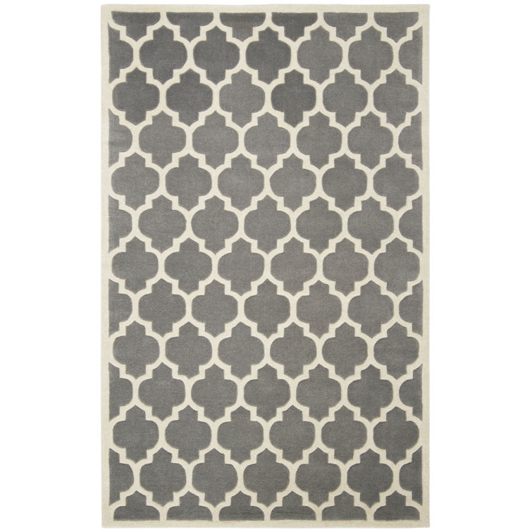 Carolene Hand Tufted Wool Geometric Rug