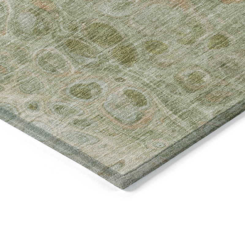 Tapis intérieur / extérieur Xhevrie lavable à la machine, Tapis de couloir 2 pi 3 po x 7 pi 6 po