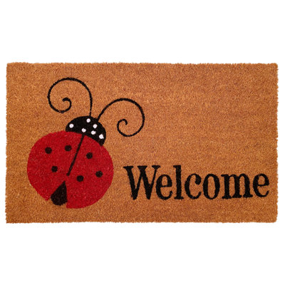 Paillasson coccinelle
