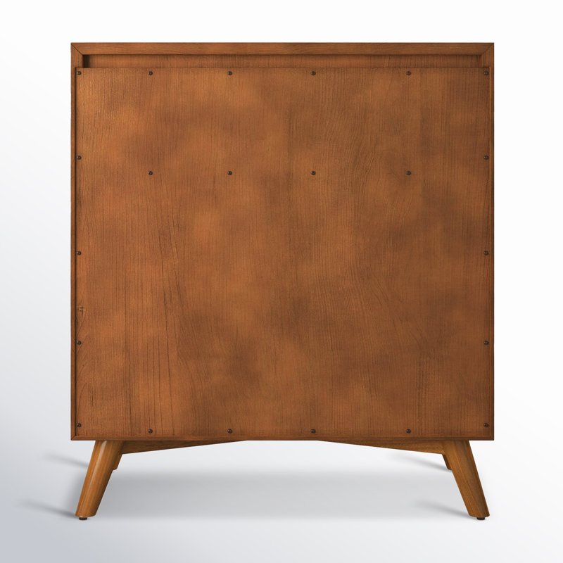 Armoire bar basse Williams, Châtaigne