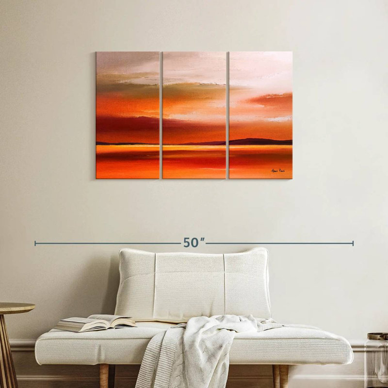Gillard Evening Sky IV, 24" H x 38" W