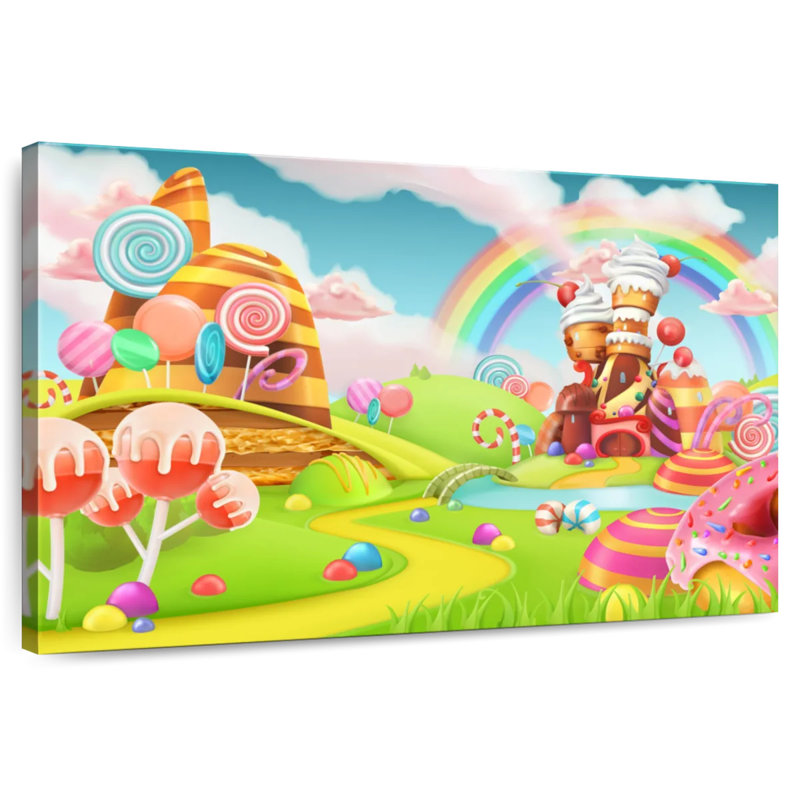 Ashelle Candy Wonderland, 30" H x 45" W