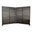 119" W x 72" H 2 - Panel Aluminum Folding Room Divider-1107753125