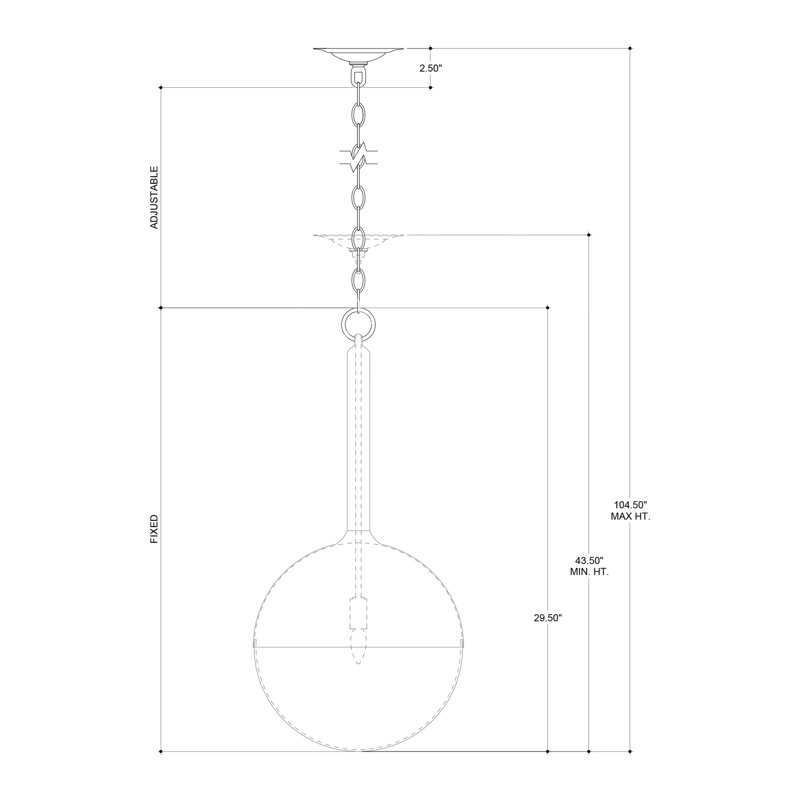 Moonward 1 - Light Pendant