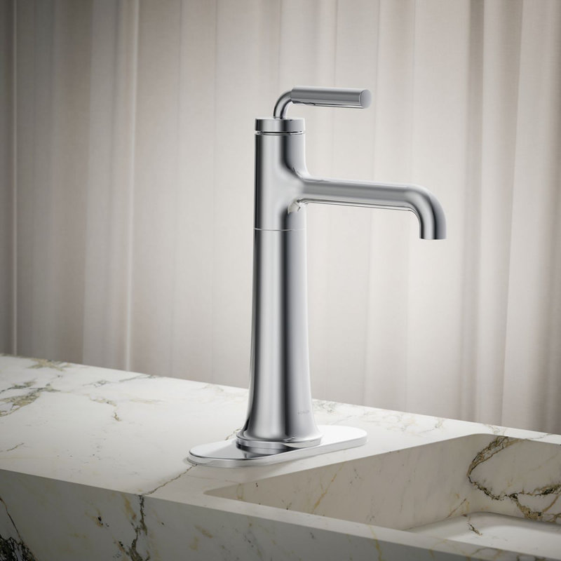 Robinet de lavabo de salle de bain monocommande Tone, Chrome