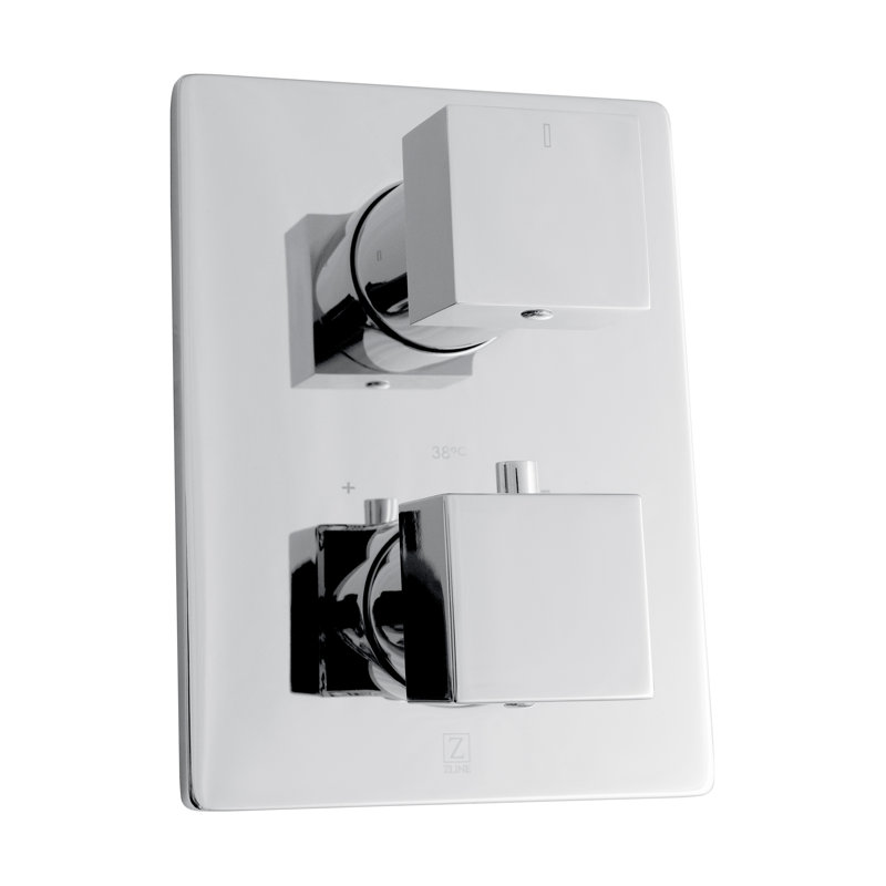 Thermostatic Complete Shower System, Chrome
