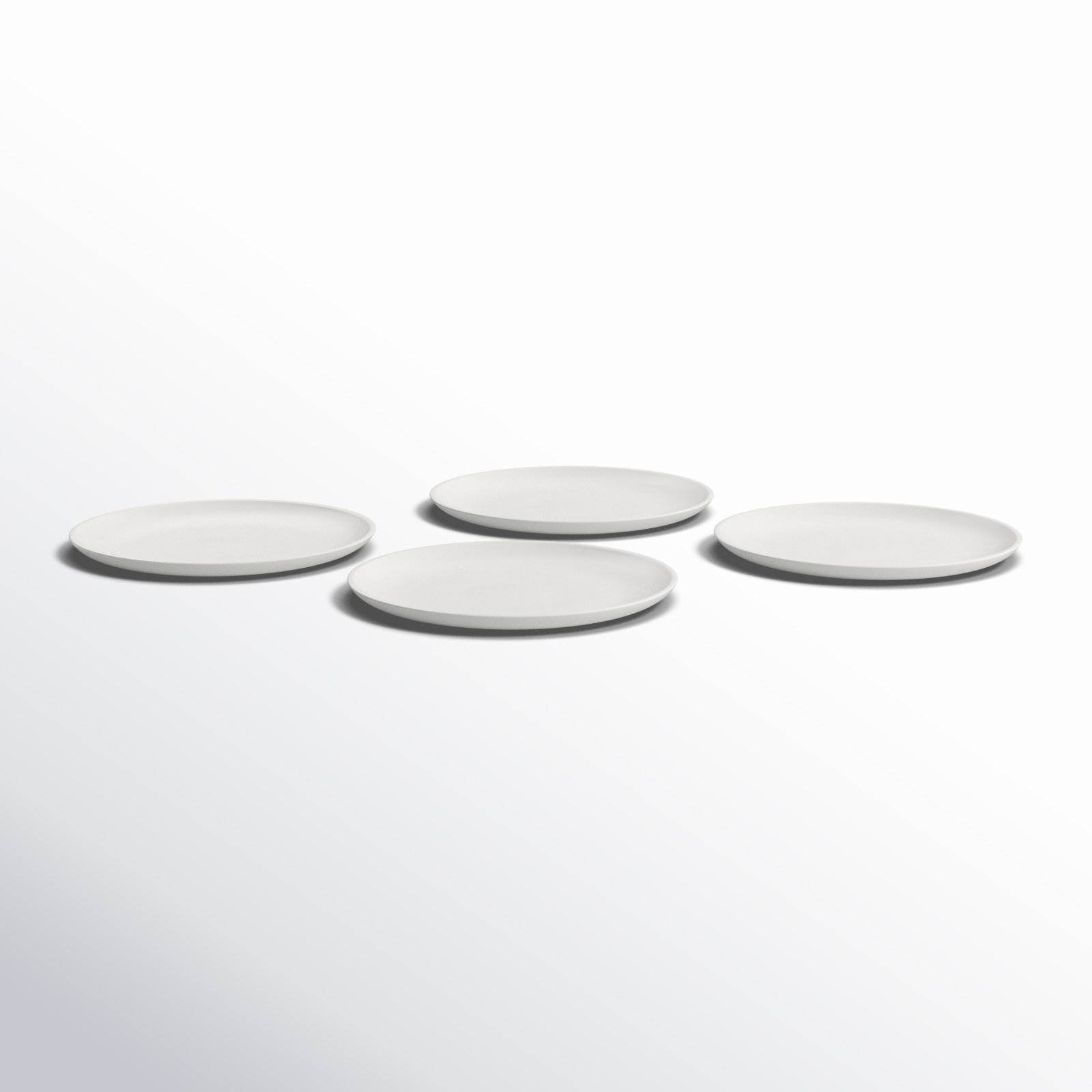 Borgen 11" Dinner Plate, Pearl