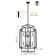 Kandras 8 - Light Dimmable Square / Rectangle Chandelier