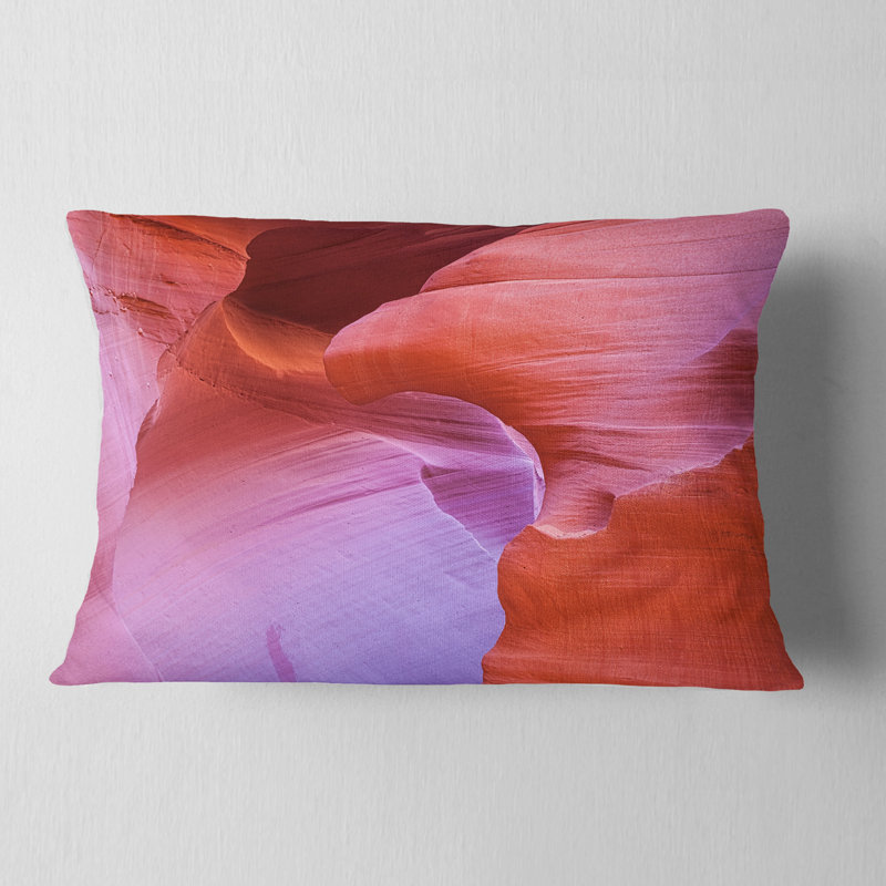 Coussin lombaire paysage de canyon antilope