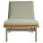Perch Outdoor Rust-Resistant Metal Chaise Lounge , Cushion Included-96832065-96832066