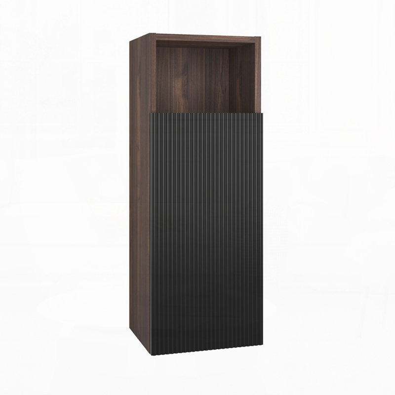 Bathroom Floating Side Cabinet, Wall-mounted Storage Cabinet for Small Space