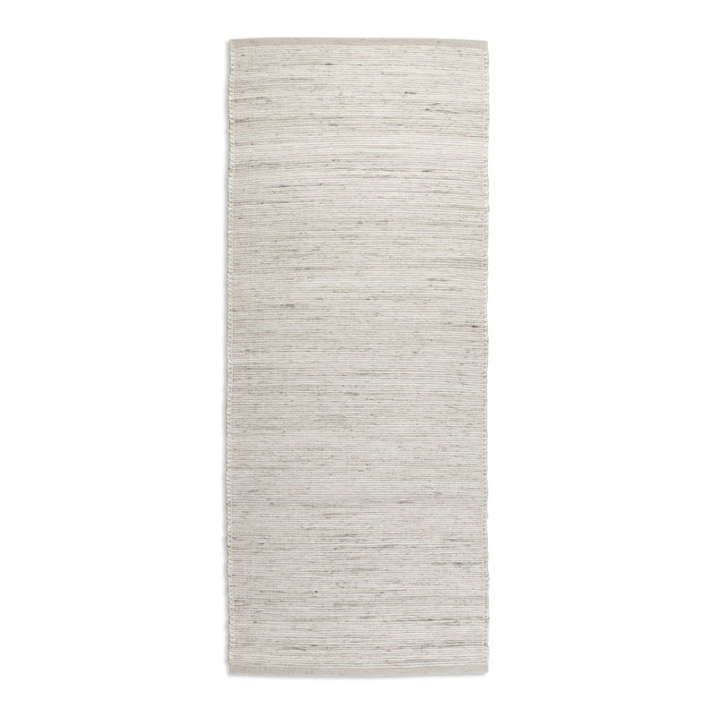 Hand Woven Grey Indoor Rug, Rectangle 80 x 200cm