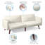 Canapé convertible simple 78,7 "avec dossier capitonné EILA-793943557