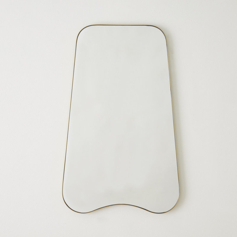 Organic Rectangle Stainless Steel Mirror