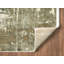 Tapis abstrait en polypropylène vert / gris-1891076882