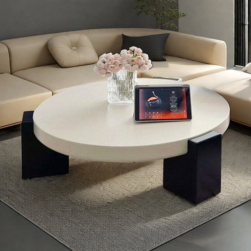 Table basse Minimalist, H 12,59 po x L 43,3 po x l 43,3 po