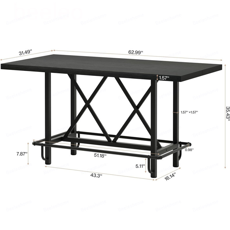 Bar Table,Dining Table,Rectangular Kitchen Table,Coffe Table