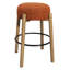 Tabouret Natalia en tissu bouclé-30128899-1156079