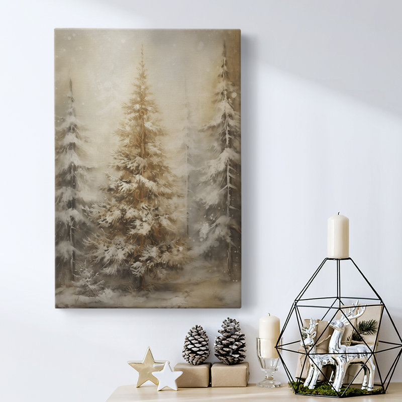 Art des Fêtes de Noël - Toile tendue avec châssis dxciii, H 36 po x l 24 po
