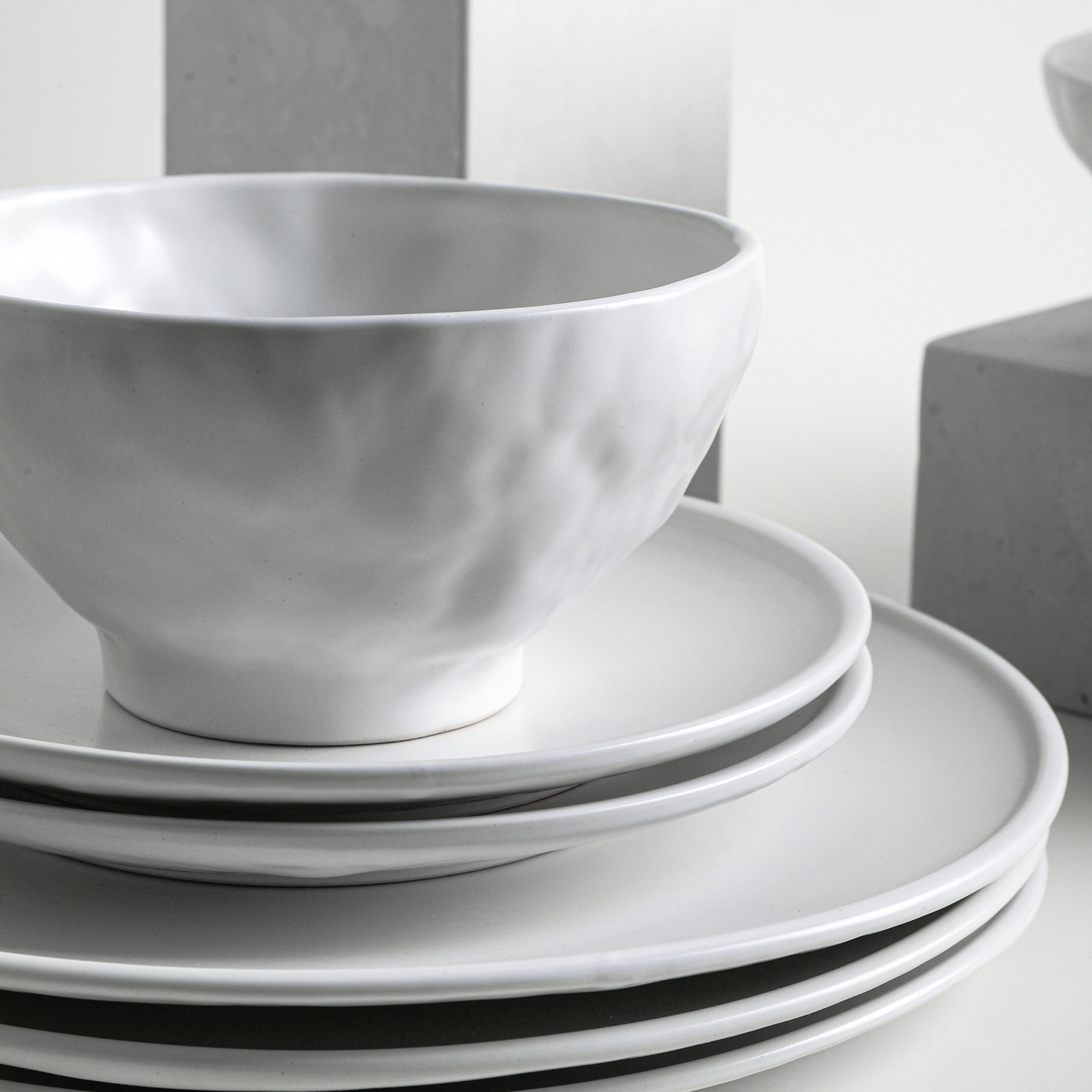 Dinnerware Set, White