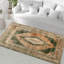 Non Woven Soft Type Printed Rug Featuring an Intricate Floral Design Ideal for Adding Elegance to Your Living Space-114328915