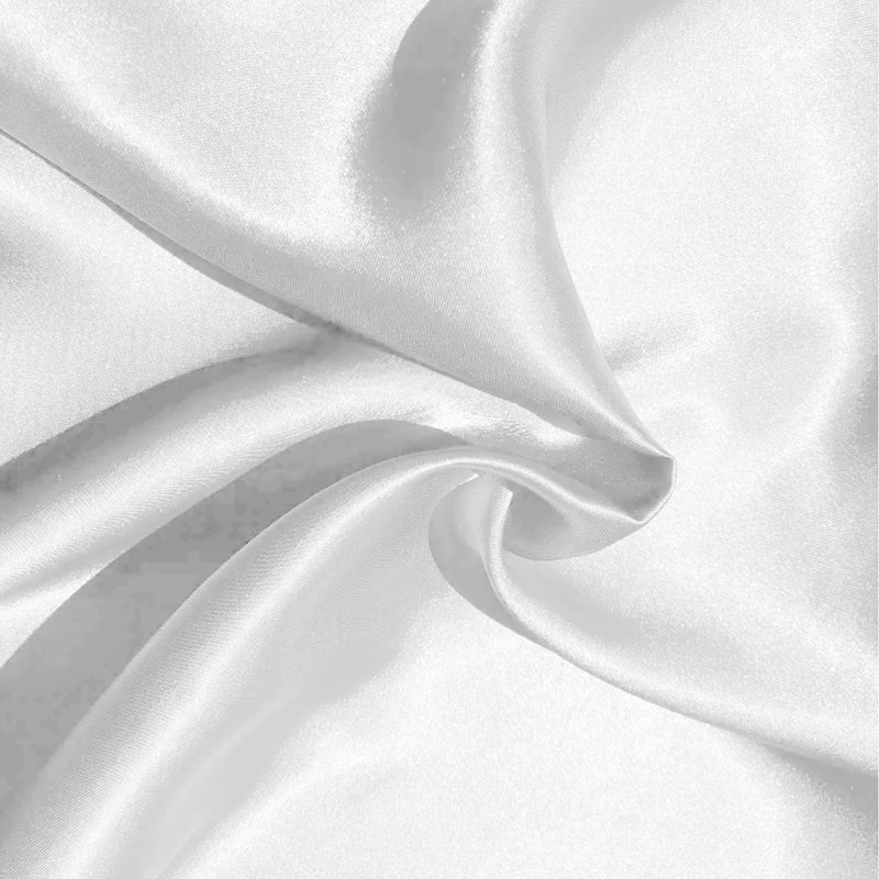 Satin Standard Pillowcase - Set of 2, Ivory