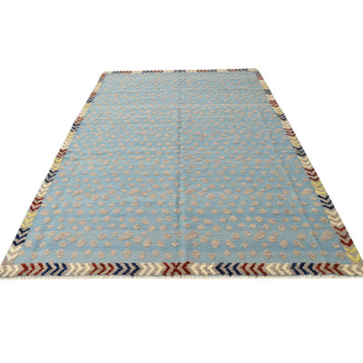 Tapis bleu Iniguez