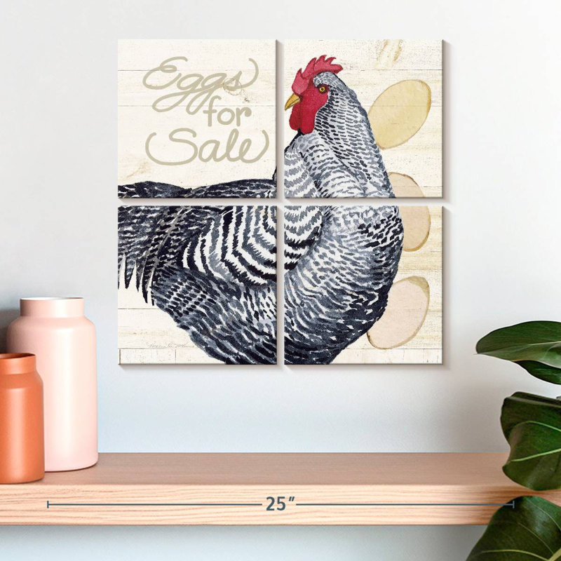 Poulet Brampt Life On The Farm, H 18 po x l 18 po