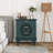 Halley Hollow-Carved  3 Drawer Dresser Storage Chest with Metal Handles For Living Room Bedroom