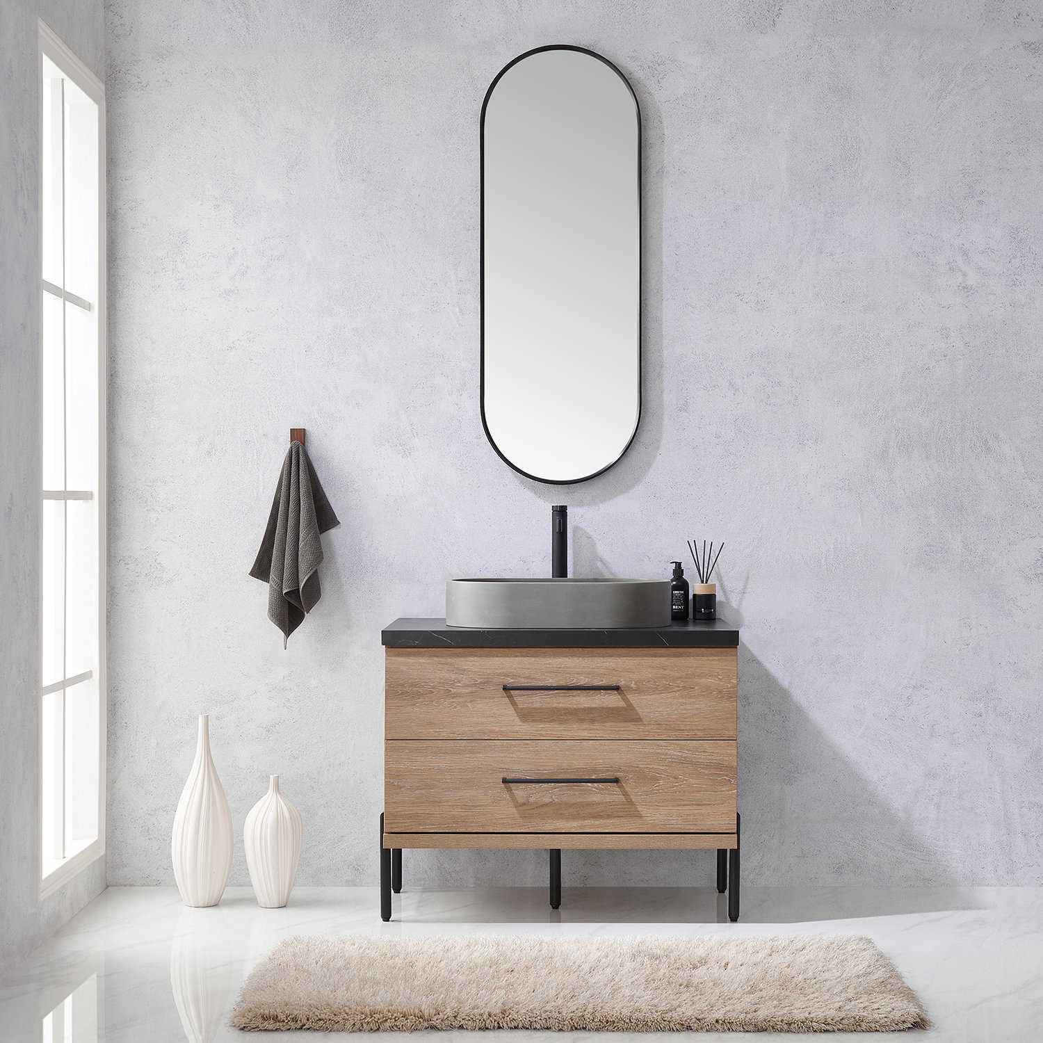 Dasher 36" Single Bathroom Vanity