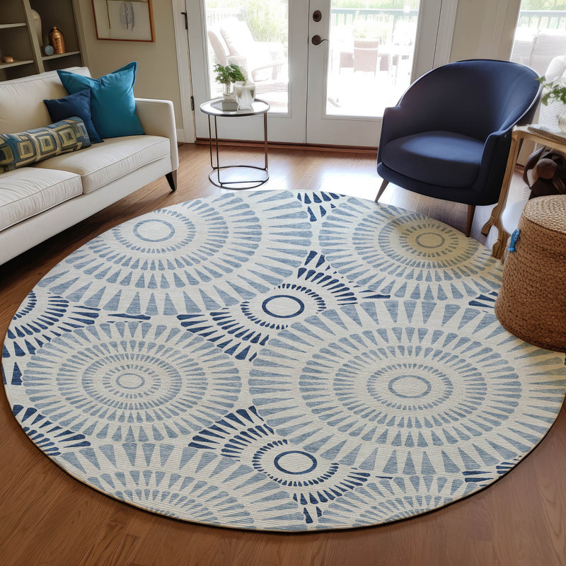  Corrisa Area Rug, Round 8'