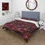 Ensemble de housse de couette Opulent Majesty Deep Purple - Damask-1298151343