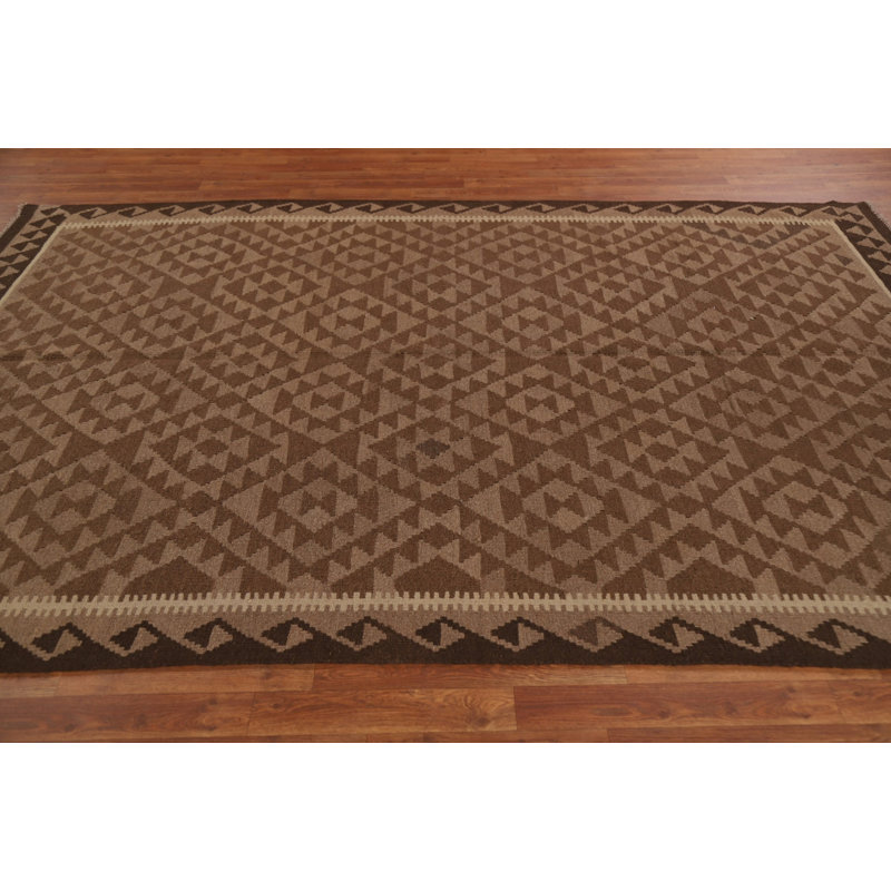 Geometric Kilim Oriental Area Rug 6x10