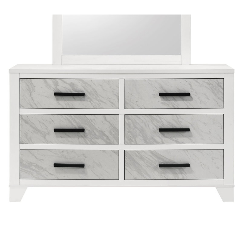 Commode blanche 1pc