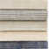 Cut Stripe Ocean Hand Knotted Viscose/Wool Rug
