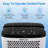 AIRPLUS 2000 Sq. Ft 50 Pints Dehumidifier with Tank and Drain Hose for Home Office Living Room
