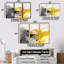 Cyrine - ensemble d'art mural paysage urbain-108313977-108313982