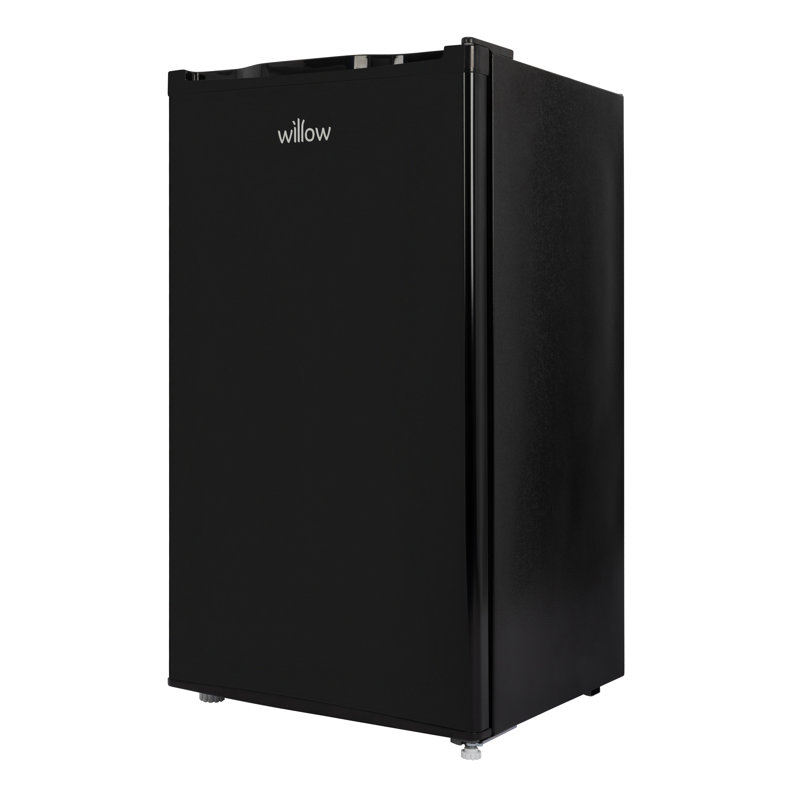 Willow W48UFIS 90L Under Counter Fridge, Black