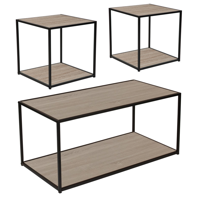 Ensemble de tables basses 3 pièces Nault