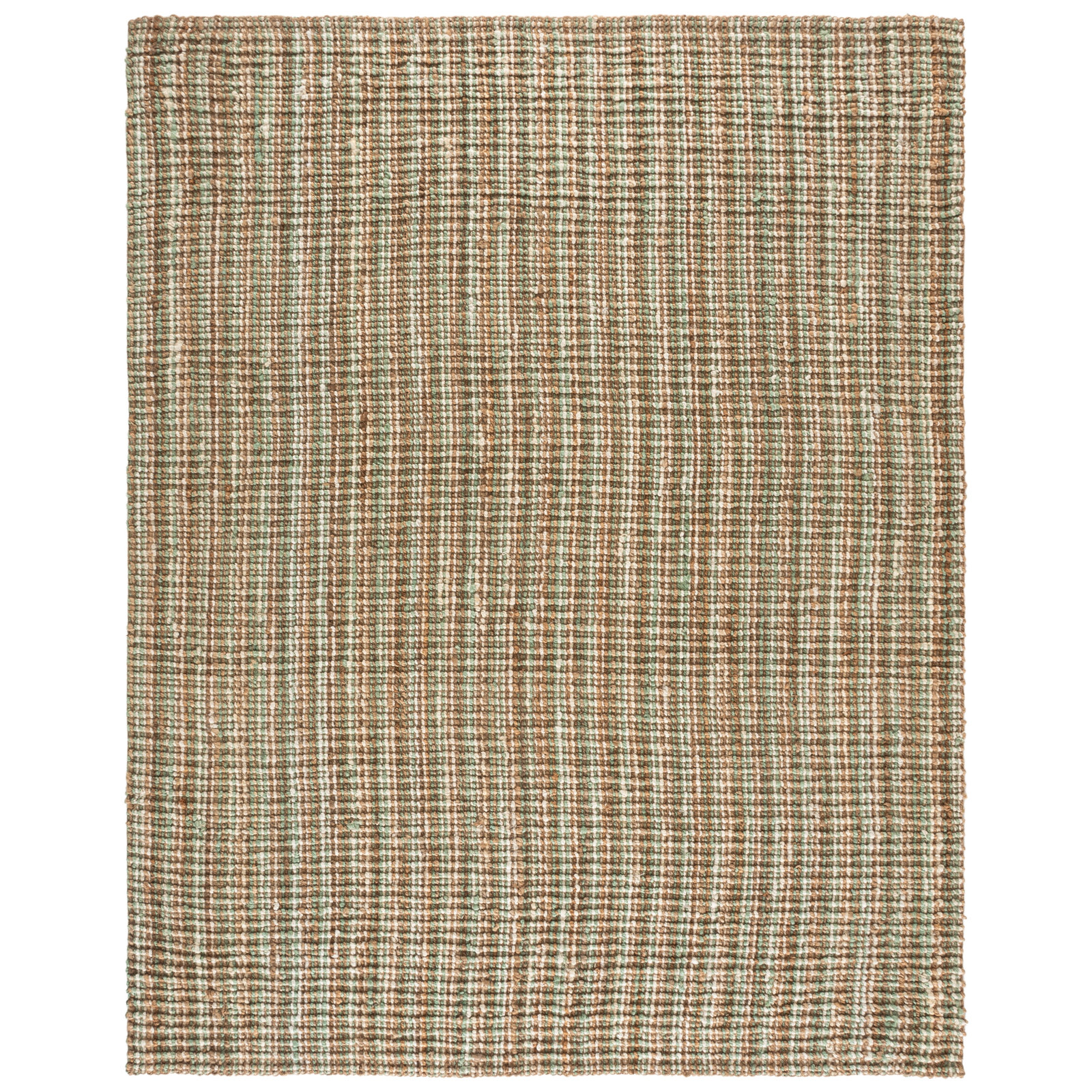 Alda Natural Hand-Woven Jute Rug, Rectangle 8' x 10'