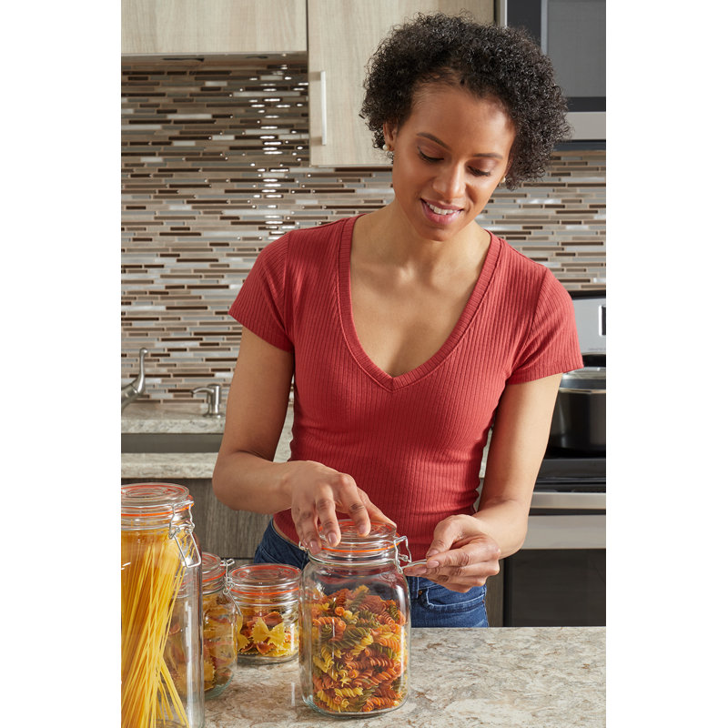 Glass Canister - Set of 4