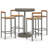 Tabouret de bar et table de bistro-88468436