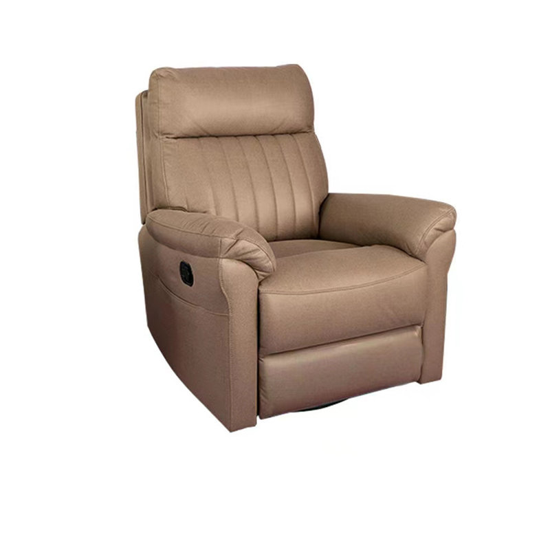 Savitz Upholstered Recliner, Brown Polyester Blend