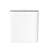 EKO Brio Motion Sensor Trash Can, 10L in White Compact Design, Fingerprint Resistant Trash Bin for Effortless Waste Disposal