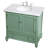 Hansford 36'' Single Bathroom Vanity with Marble Top-776193740