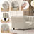 Perry 80" Rolled Arm Chesterfield Sofa-864838350